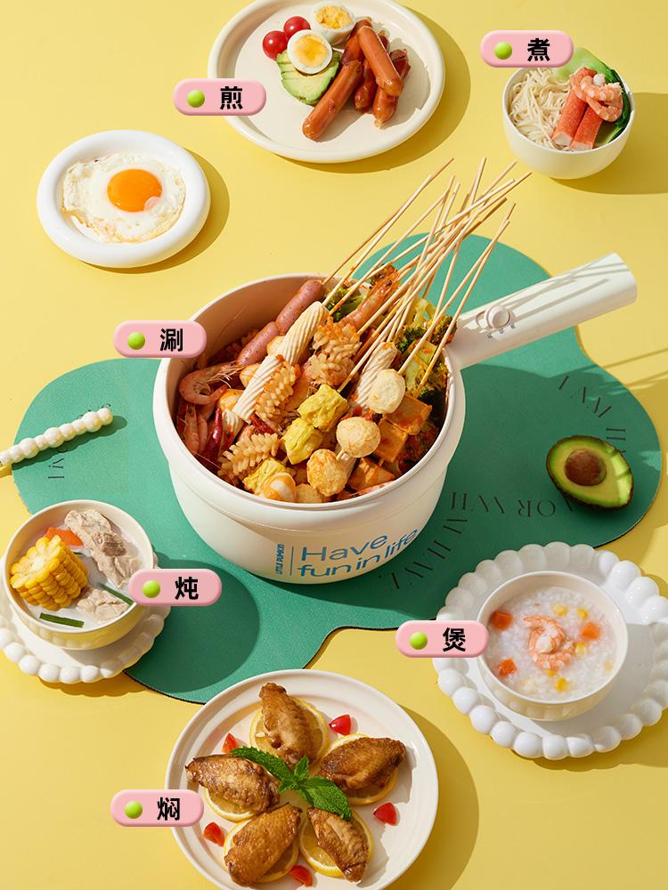 220 В 3 л электрическая сковорода бытовая мультиварка с антипригарным покрытием электрическая рисоварка