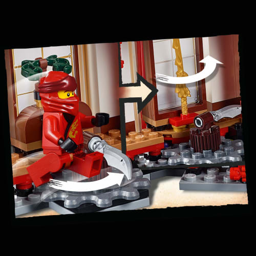 LEGO Ninjago Ninja Dojo 70670 Игрушечные блоки для мальчиков