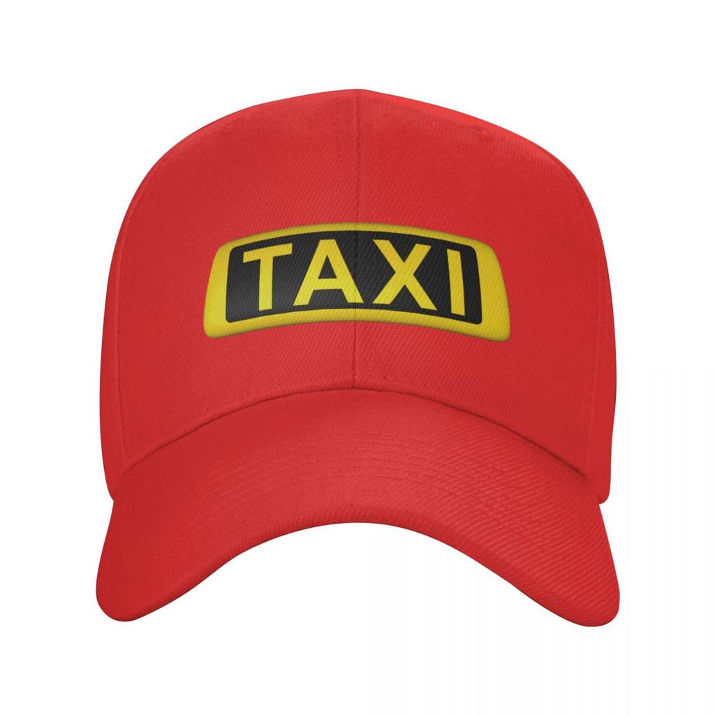 Fashion Unisex Taxi Driver Baseball Cap Adult Adjustable Dad Hat Women Unisex Sports Snapback Caps
