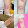 Hello Kitty Tattoo Sticker Tattoo Set Friendship Couple Gift Set 24p, Pink Kitty Tattoo Sticker 12p Random Delivery