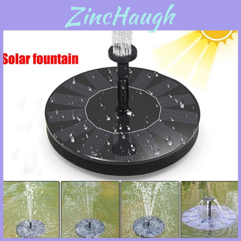 Convenient Solar Powered Floating Fountain Pump For Outdoor Use
