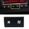 AC Heater Climate Air Conditioning Control Panel Fan Speed Button Cover Replacement for BMW X5 E70 X6 E71 Car Interior