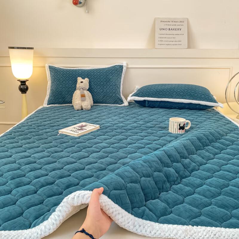 LISM Молочный бархат Зимний теплый наматрасник