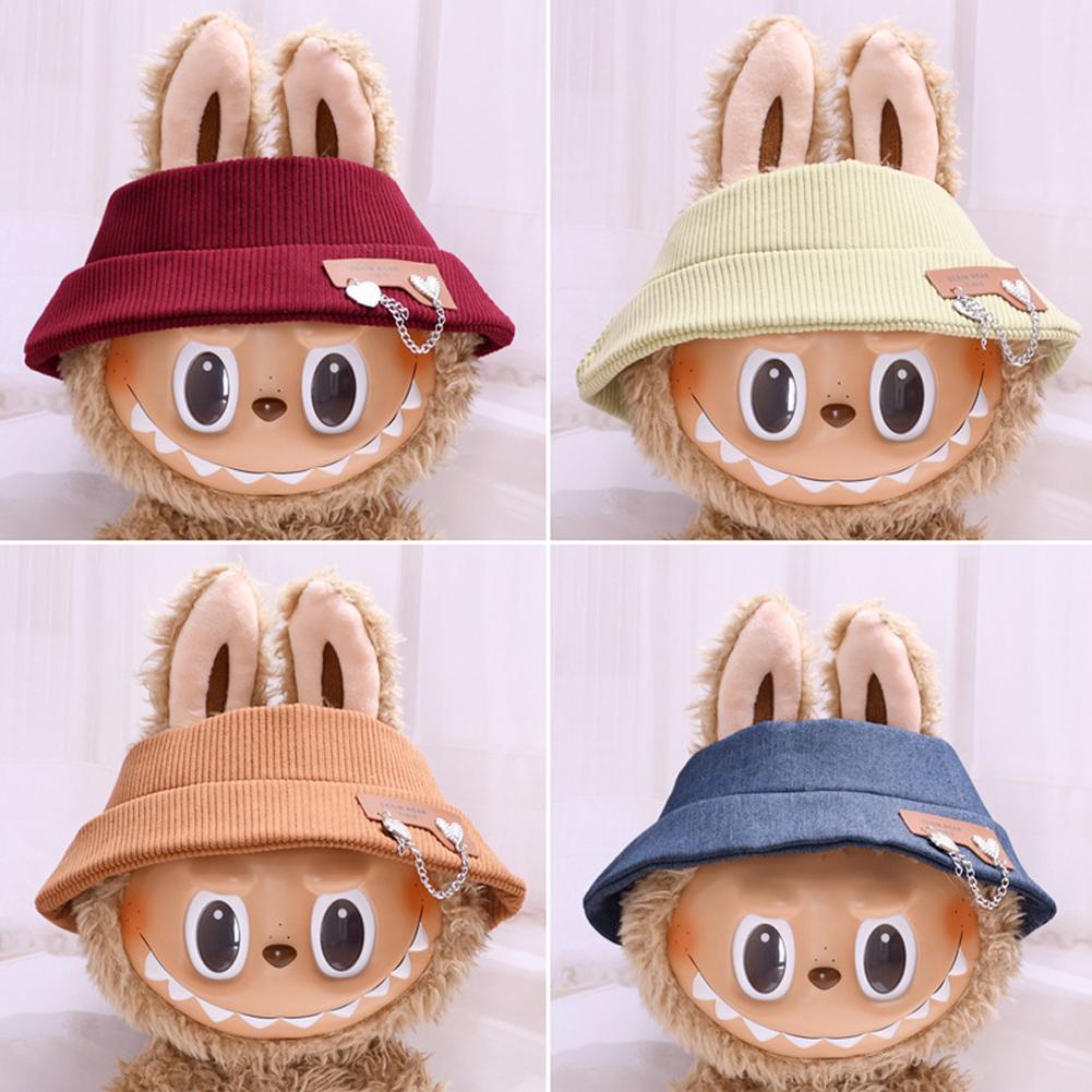 Кукольная шляпа для кукольного домика миниатюрная 37 см Labubu Color Match Hat Kawaii милые аксессуары для кукол детские игрушки для девочек