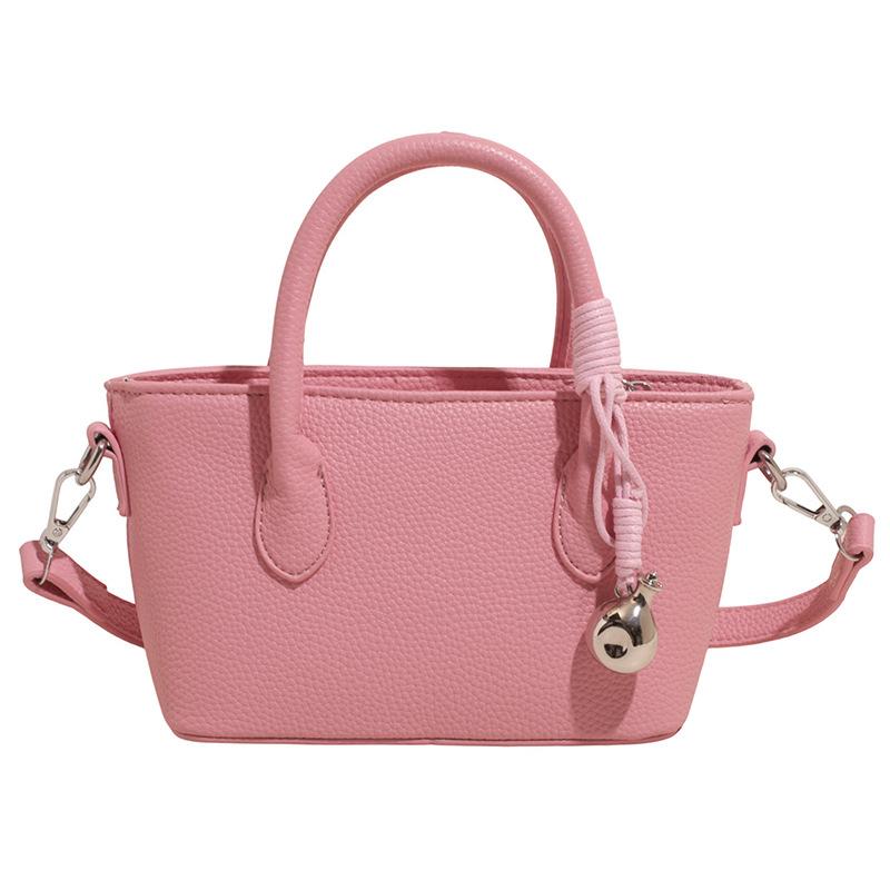 Новая модная сумка Универсальная однотонная сумка через плечо