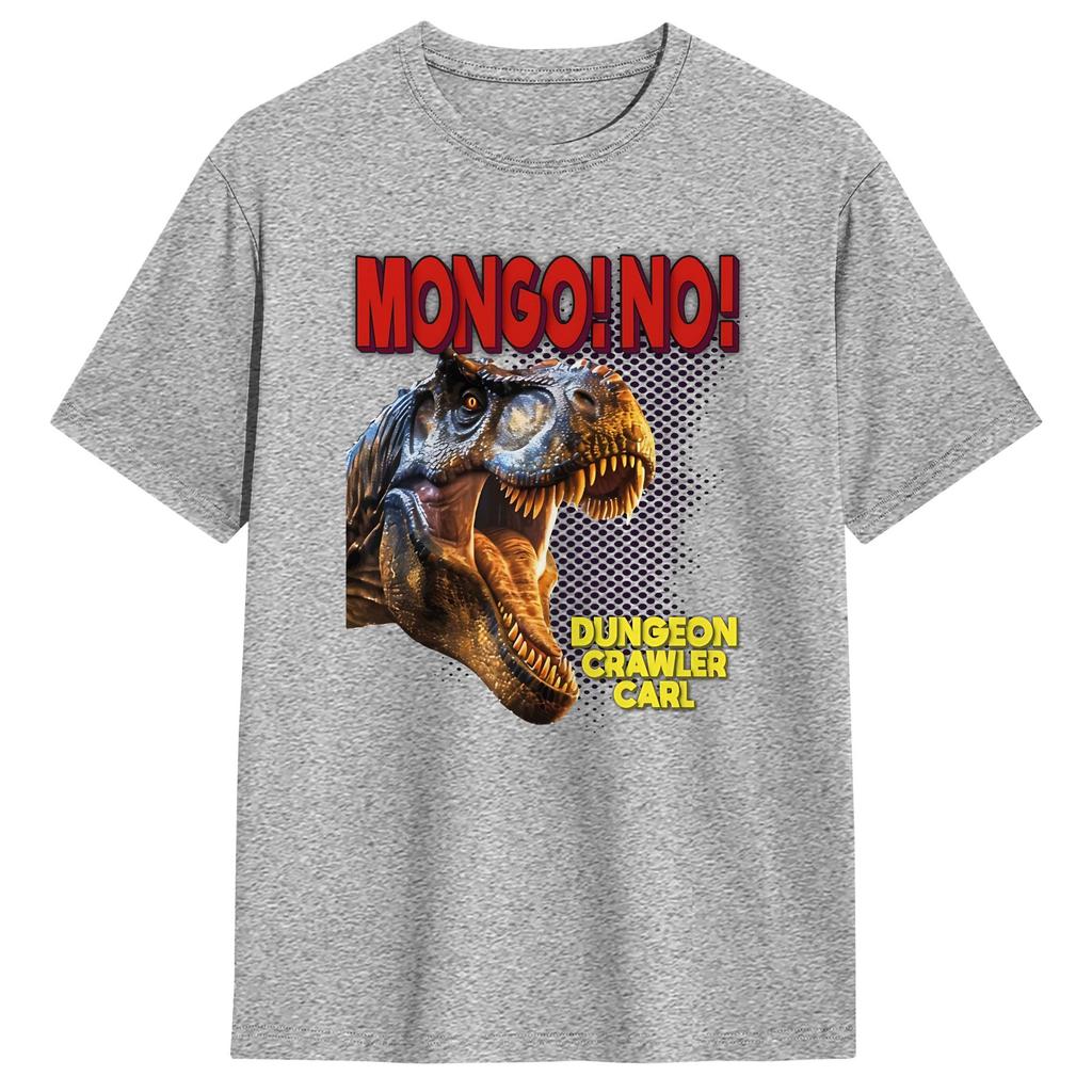 Oversized TShirt Summer Dungeon Crawler Carl Mongo No Hippie T Shirts Cotton Tshirt for Unisex Y2K Funny Short Sleeve Top Tees