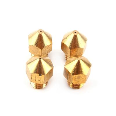 4 шт. 0,2+0,3+0,4+0,5 мм сопла экструдера печатающая головка для набора 3D-принтеров Makerbot