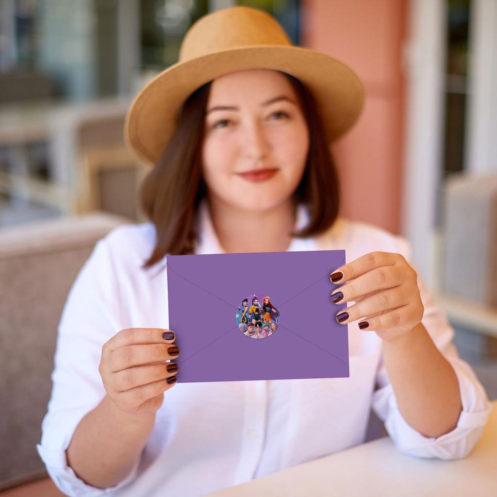 Party Invitations, Birthday Invitations, Writable Birthday Party Invitation Cards, Letter Stickers