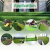 10mm Indoor/Outdoor  Artificial Grass Mat Fake Lawn Synthetic Green Yard Garden Army Green