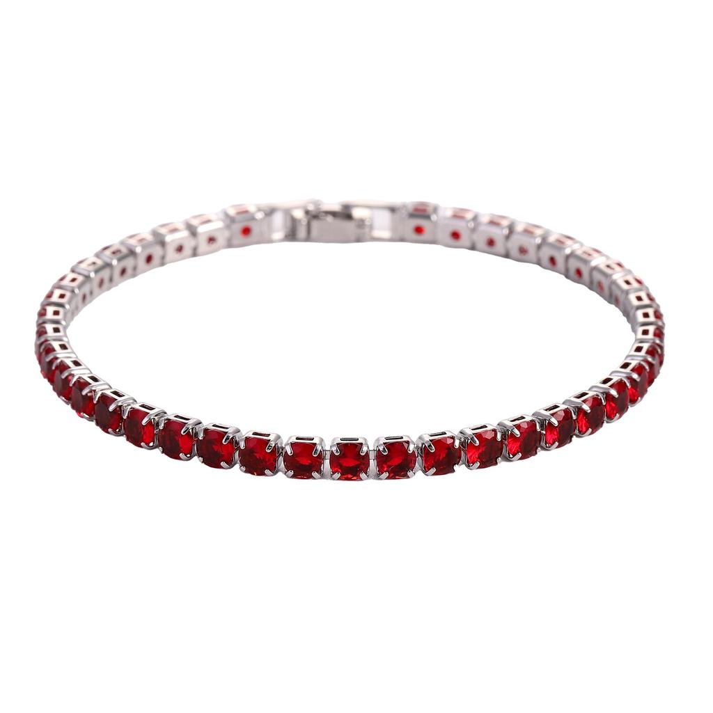 Yinglin Jewelry Европейский и американский унисекс хип-хоп 4.0 микро-паве циркониевый теннисный браслет