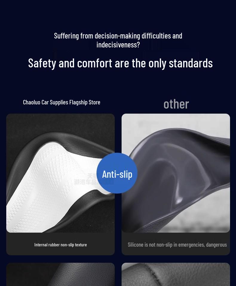 Индивидуальная накладка на руль из натуральной кожи для моделей Leapmotor B10/2026 цвета Star Heng Purple