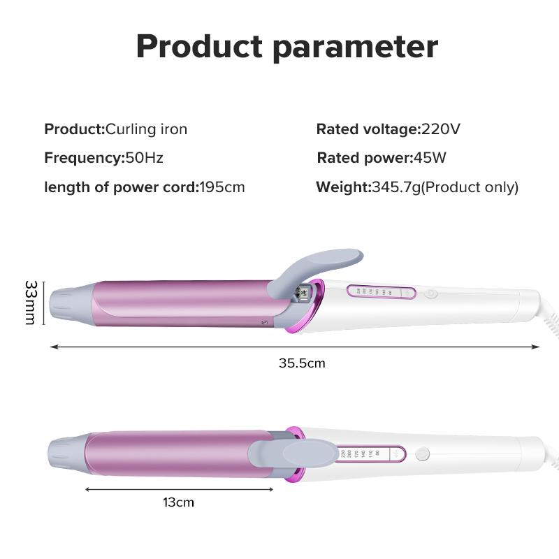 Электрические профессиональные керамические щипцы для завивки волос 32 мм, щипцы для завивки роликовых завитков, палочка для женщин, инструменты для укладки