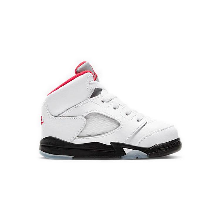 Jordan 5 Ретро Огненно-красный Серебряный Язык 2020 TD 440890-102