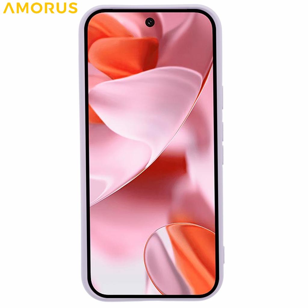 For Google Pixel 9 Case Precise Cutouts TPU Fiber Lining Shockproof Phone Cover