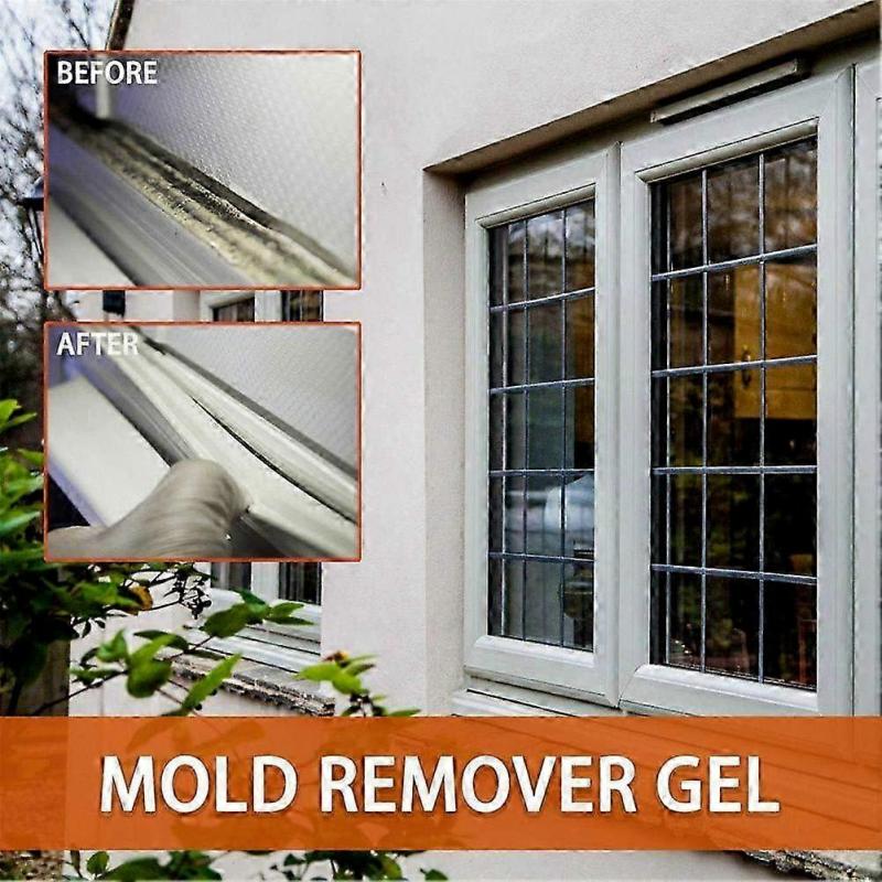 3Pcs Mold Remover Gel for Home, Wall, Tile & Glass - Effective Mildew & Magic Stain Cleaner, Bathroom & Kitchen Cleaning Gel