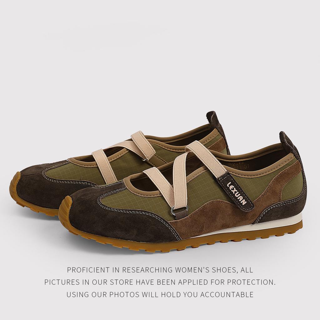 Mary Jane Loafers Inner Height Increase Flat Sweet Casual Shoes Single Shoes
