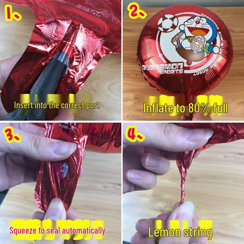 Воздушные шары в форме фруктов, 5 штук