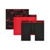 Быстросохнущие трусы-боксеры с вышитыми буквами, 3 пары, мужское нижнее белье DV3956-030