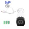 TVi AHd CVi CVBS CCTV Outdoor Water Resistant Security Analog IR CUT Bullet Camera(5MP NTSC System )