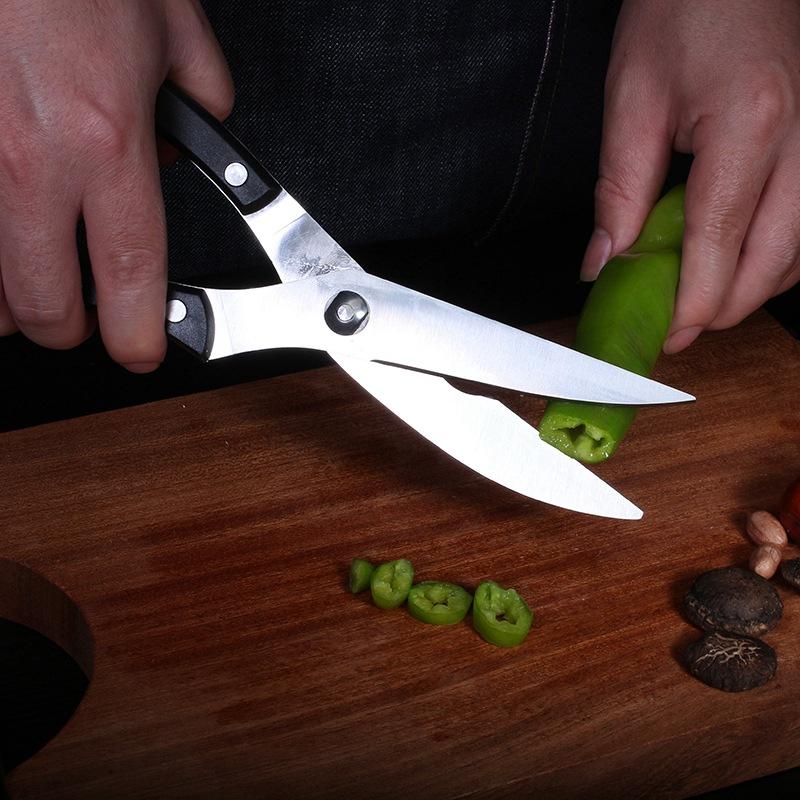 Cooking Scissors Kitchen Scissors Chicken Bone Shears Duck Fish Cutter Fish Scissors Cooking Knife Vegetable Meat Tools