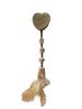 Heart-shaped Catnip Lollipop with Silvervine Stick & Feather for Cats - Teeth Cleaning & Self-Entertainment Toy