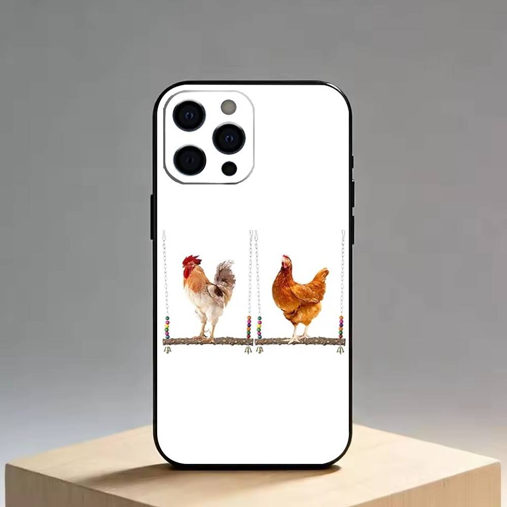Chicken111   Phone Case Silicone Soft For IPhone 17 16 15 14 13 12 11 X XR Plus Pro Max Plus