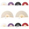 Hollow Ribs Vintage Lace Hand Fan Tassel Pendant Dance Handheld  Fan  Party Accessories