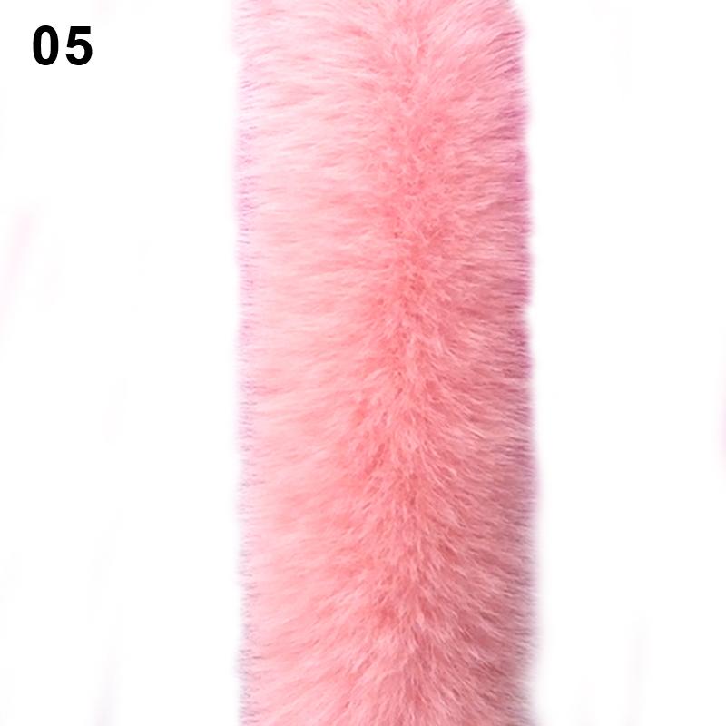 Искусственный мех кролика, имитирующий мех кролика Рекс, манжеты, окантовка Ханьфу, цветной мех кролика, зимний теплый искусственный мех, окантовка из искусственной кожи