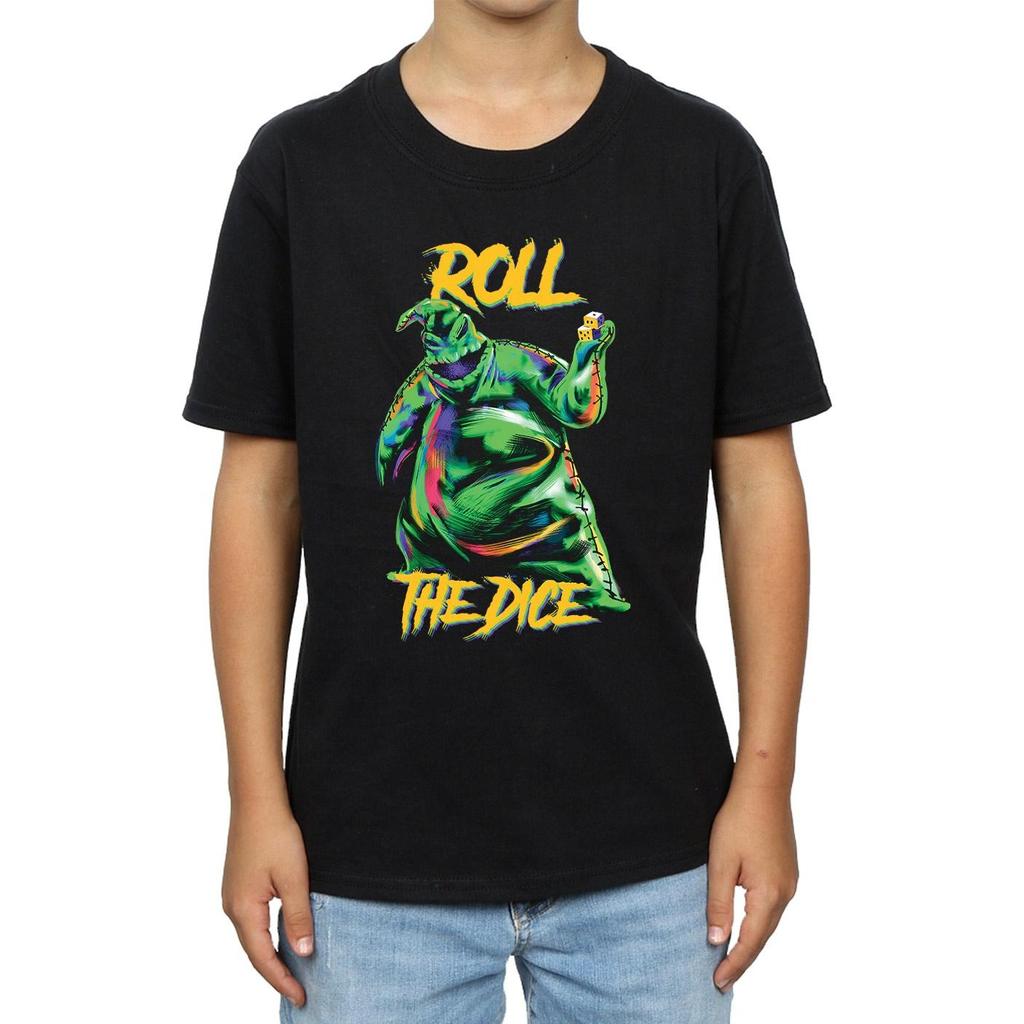 Disney Мальчиковая футболка с костями Уги Буги из «Кошмара перед Рождеством»