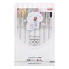 Mitsubishi Pencil Гелевая шариковая ручка Fika UMNS38FC8C, Uni-Ball One, 0,38 мм, Цвет, Набор из 8 цветов,