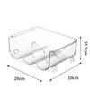 Органайзер для бутылок с водой, штабелируемый держатель для бутылок с водой в кухонной кладовой, холодильник, шкаф, штабелируемый подстаканник для хранения вина, воды, напитков