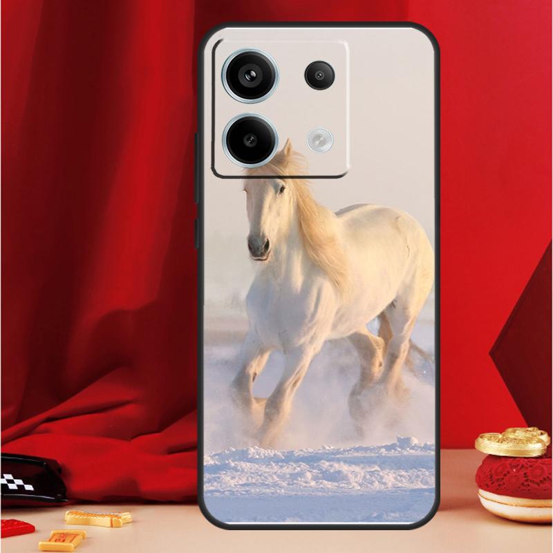 Чехол Бегущие лошади для Xiaomi Redmi Note 14 Pro 13 12 11 10 15 Pro Plus Redmi 15 14C 13C 10C 12C 15C Funda