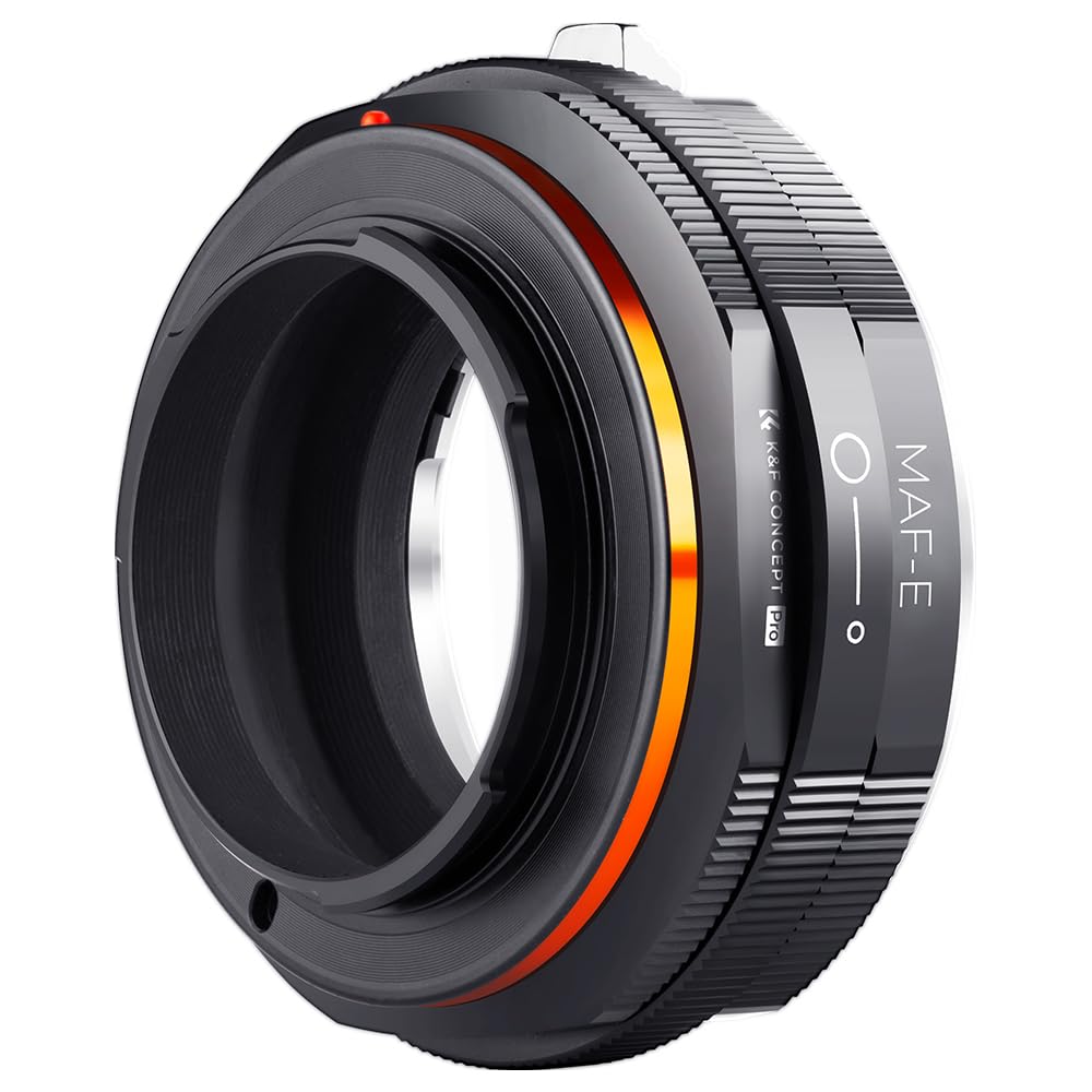 Concept Mount Adapter Compatible with Minolta Minolta A Mount AF Lens Compatible with Sony Mount Lens Compatible with Sony NEX E Mount Camera Matte