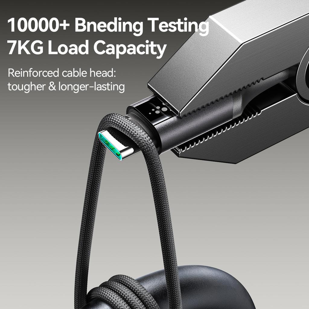 JOYROOM S-A60 1.2m 3A USB-A to Type-C Cable Fast Charging Data Sync Nylon Braided Cord