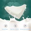 Breathable Latex Pillow Adult Rubber Pillow Core Ergonomic Outline Design Sleeping Aid Comfortable Soft Honeycomb Thailand Nat