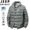 Мужская пуховая куртка JEEP SPIRIT с воротником-стойкой