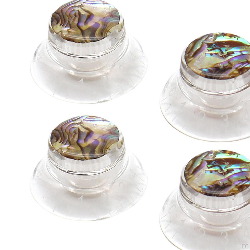 4 шт. Ручки для гитары, поворотные ручки для электрогитары