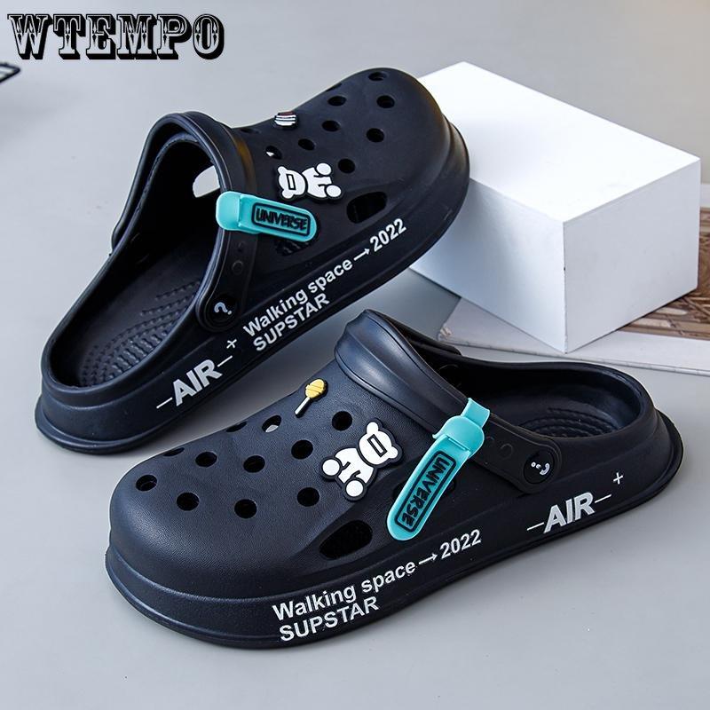 Модные удобные дышащие классные тапочки Quick Step, пляжная обувь, тапочки с сумкой, сандалии