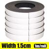 Self Adhesive Magnetic Tape Cuttable Rubber Magnetic Strip for Fridge Wall DIY Photo Poster Fixing Tape Home Office Storage Tool