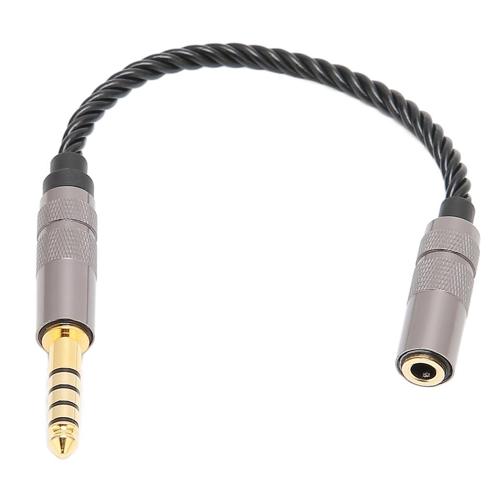 Headphone Adapter Cable Gold Plated 4.4MM Balanced Male To 3.5MM Stereo Female Adapter Cord