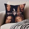 American Band AAlice in Chains Cushion Cover Pillowcase Antidustmite Invisible Zipper Short Plush Sofa Cushion