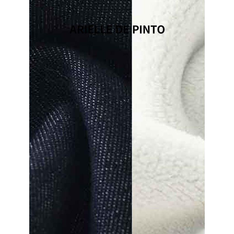 French Arielle De Pinto Baby Pants Korean Style Children's Casual Pants Fleece-Lined Girls' Pants Autumn and Winter