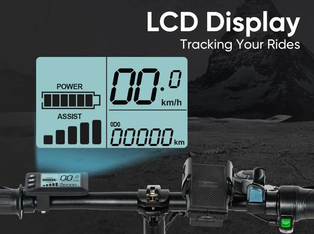 Ebike SAMEBIKE 20LVXD30-II Foldable Electric Bicycle for Adults 20 inch City E-bike with 48V 10.4Ah Removable Battery