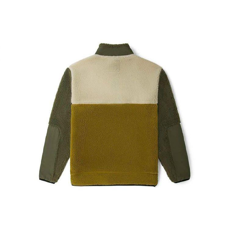 Vans Куртка из шерпы с цветными карманами, мужская, зеленая VN0A54ODZBN