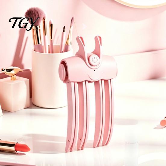 Safe Heated Hair Root Clip 2Pcs Volume Clip, Electric Volumizer Crimper, 3 Minute Lifting Travel Size Styler Comb for Flat Hair, Dual Temperature