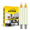 Ruiandsion [Wide Voltage 8-55V CompatibleFlame Bulb] 2-Pack E10 LED Bulb 0.5W Warm White for Holiday String LightsMenollar