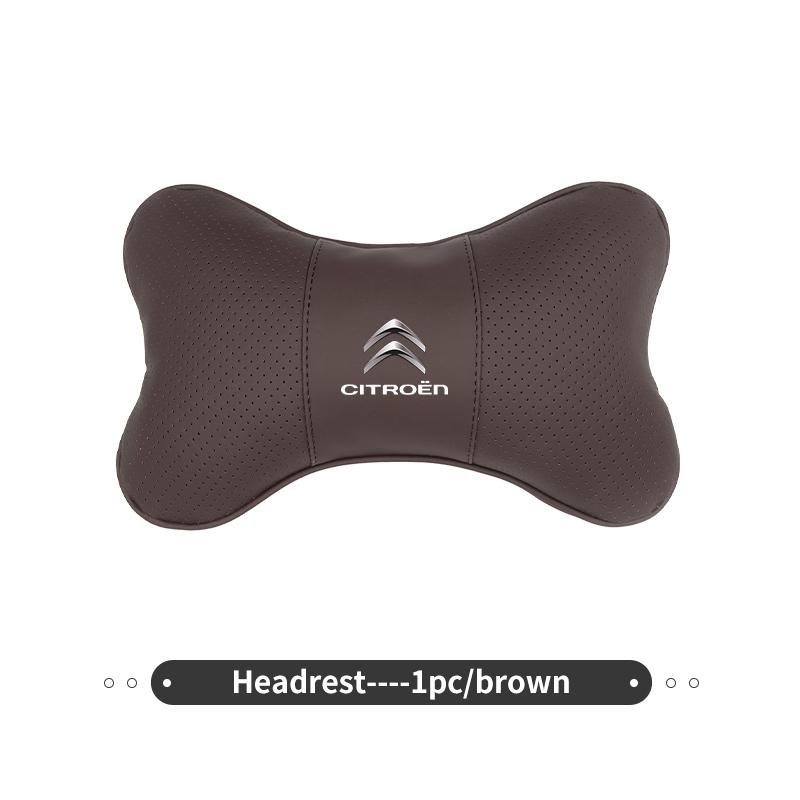 AOU4 For Citroen Car Seat Back Head Neck Pillow Cushion Headrest Lumbar Support C4 C3 C5 C1 C2 C6 C4L DS3 DS4 Berlingo Picasso Jumper