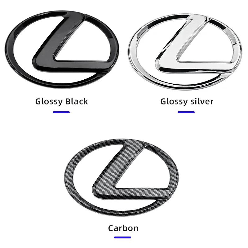 3D ABS Car Front Rear Emblem For Lexus IS250 CT200H GS300 NX200 GS350 IS200 IS300 ES200 ES300 GX470 RX400 Trunk Badge Sticker