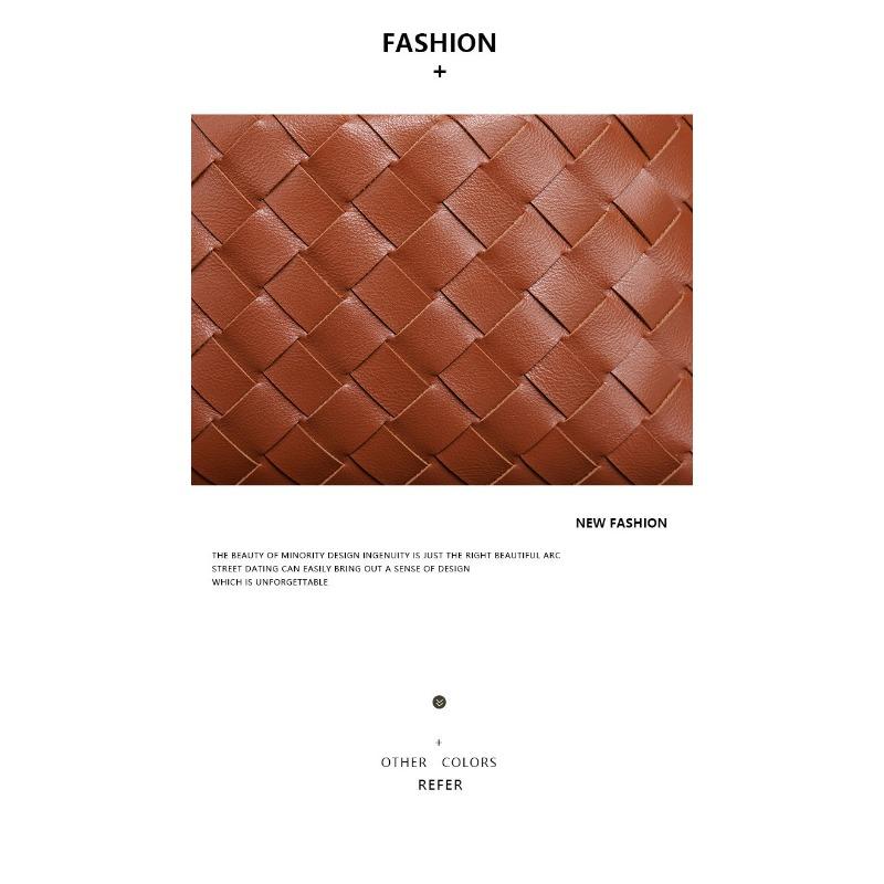 Handwoven hand bag cross-border new fresh temperament shoulder bag horizontal casual style underarm bag