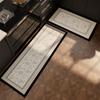 Кухонный коврик ПВХ Водонепроницаемый Нескользящий Устойчивый к грязи Маслостойкий Длинные коврики для ног Современный домашний декор Ковер